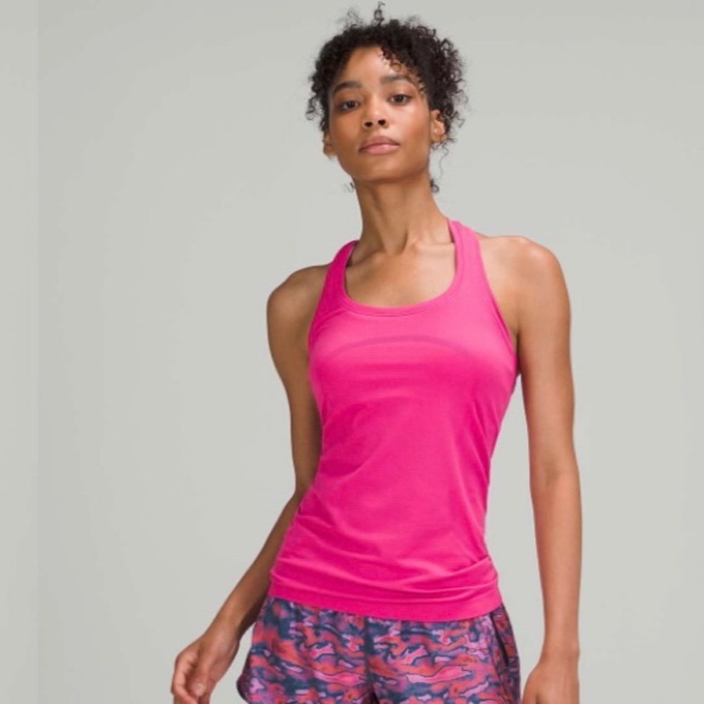 lululemon Swiftly Speed Racerback*Seawheeze (NWT)